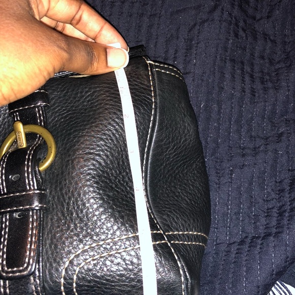 Peeble leather coach bag - Picture 3 of 9